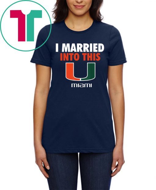 Miami Hurricanes Married Into This 2019 Shirt