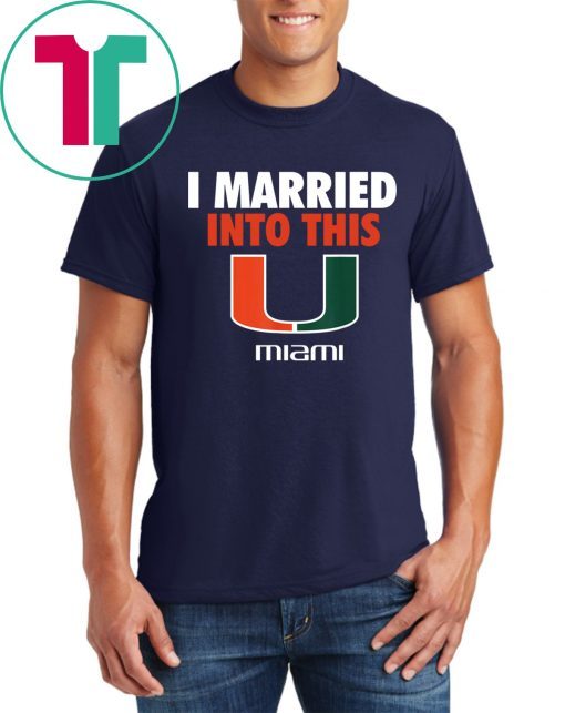 Miami Hurricanes Married Into This 2019 Shirt