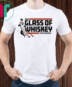 Mike Yastrzemski T-Shirt - Glass of Whiskey, San Francisco