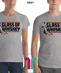 Mike Yastrzemski T-Shirt - Glass of Whiskey, San Francisco