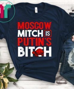 Moscow Mitch Putin's Bitch Russia Red Turtle Meme Shirt