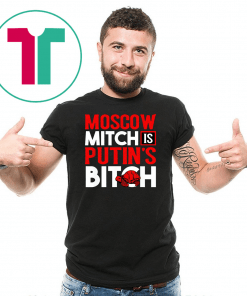 Moscow Mitch Putin's Bitch Russia Red Turtle meme T-Shirt Kentucky Democrats 2020 Gift T-Shirt