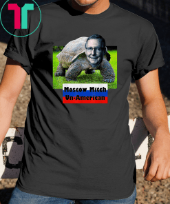 Moscow Mitch is Un-American Shirt, Turtle, Flag, MbASSP T-Shirt