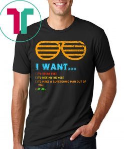 Music Lover I Want It All Music T-Shirt