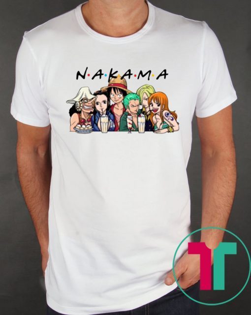 NAKAMA T-Shirt Nakama One Piece - Friends Shirt