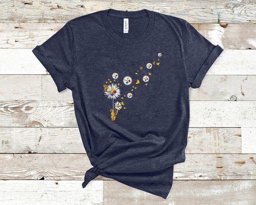 NFL pittsburgh steelers butterfly shirt