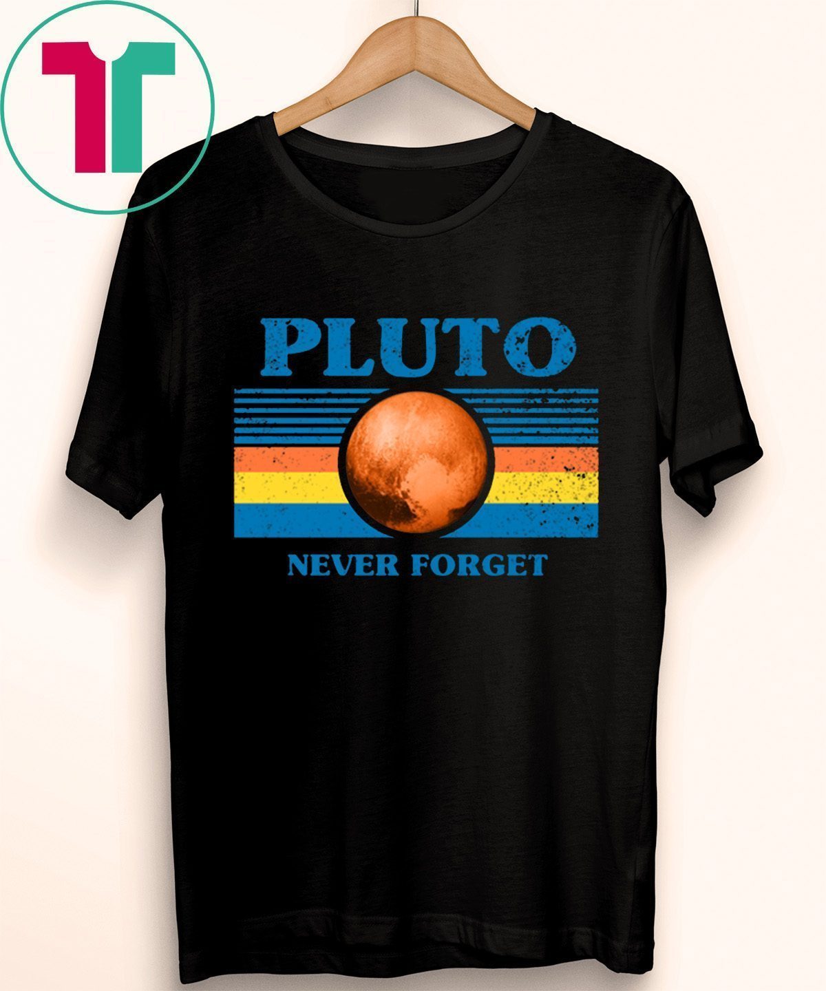 pluto revolve in peace t shirt