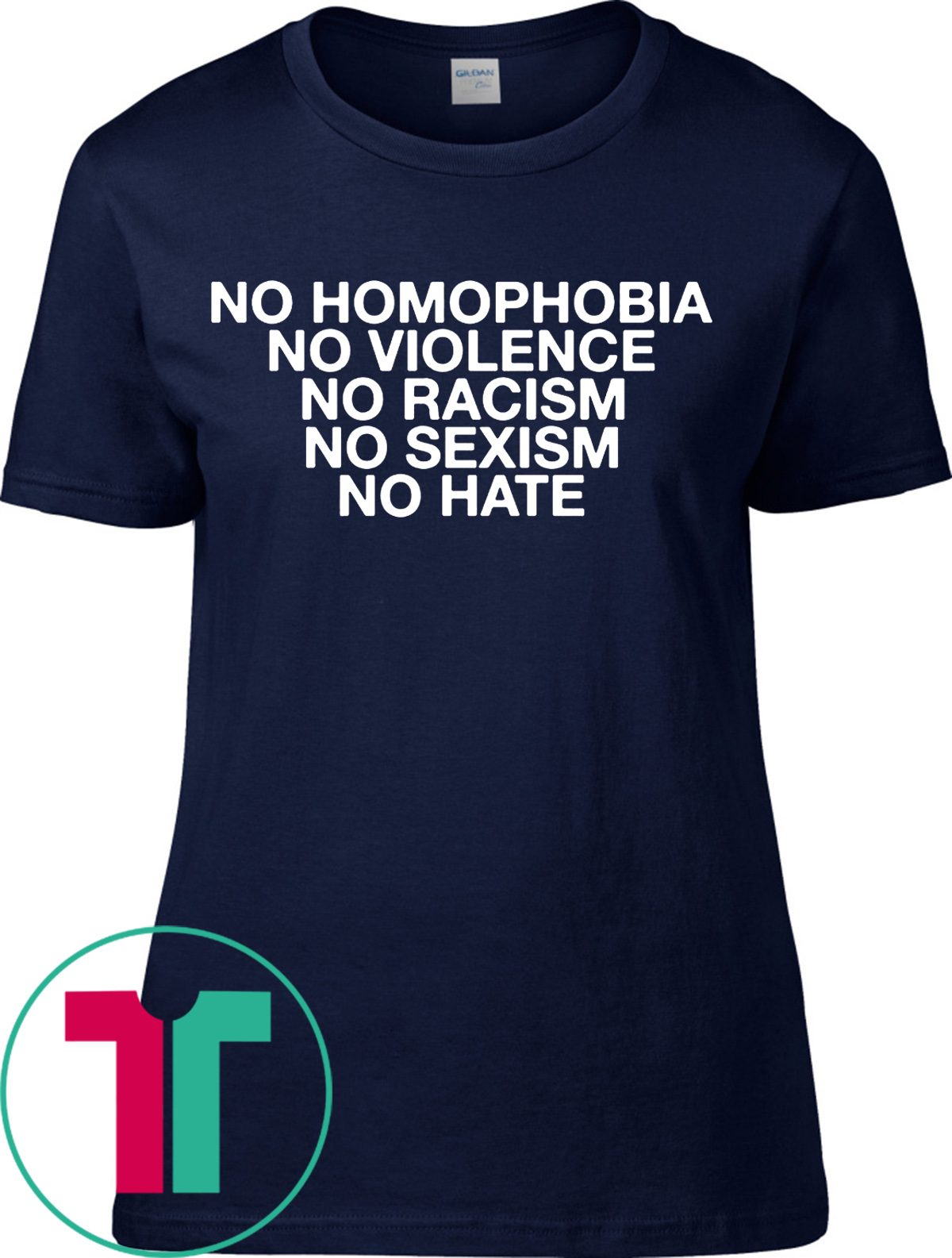 no homophobia no violence shirt