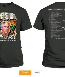 Rip Jeffrey Epstein I Committed Suicide Suicideboys Tour T-Shirt