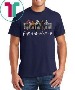 Official Horror Characters friends TV Show T-Shirt