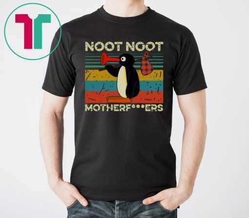 Official Pingu noot noot motherfucker vintage tee shirt