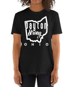 Ohio Map Dayton Strong Lover Tee Shirt