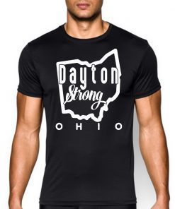 Ohio Map Dayton Strong Lover Tee Shirt