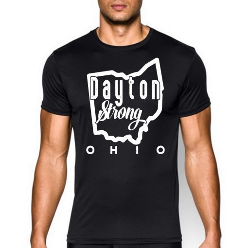 Ohio Map Dayton Strong Lover Tee Shirt