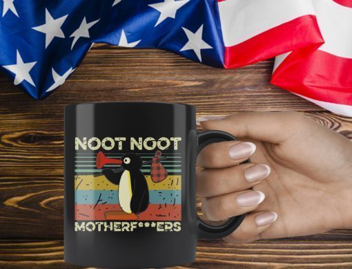 Official Pingu Noot Noot Motherfucker Vintage Mug