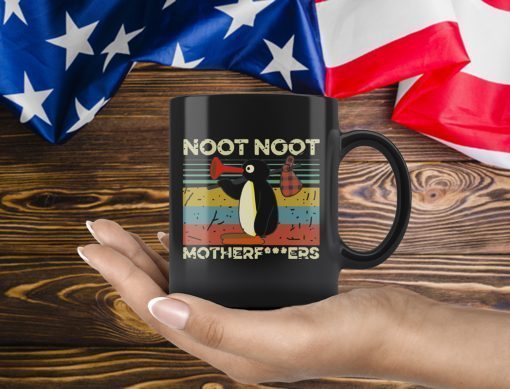 Official Pingu Noot Noot Motherfucker Vintage Mug