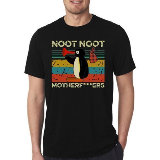 Pingu Noot Noot Motherfucker Vintage Shirt