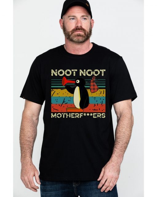 Pingu Noot Noot Motherfucker Vintage Shirt