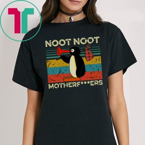 Pingu Noot Noot Motherfucker Vintage T-Shirt