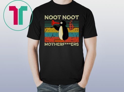 Pingu Noot Noot Motherfucker Vintage T-Shirt