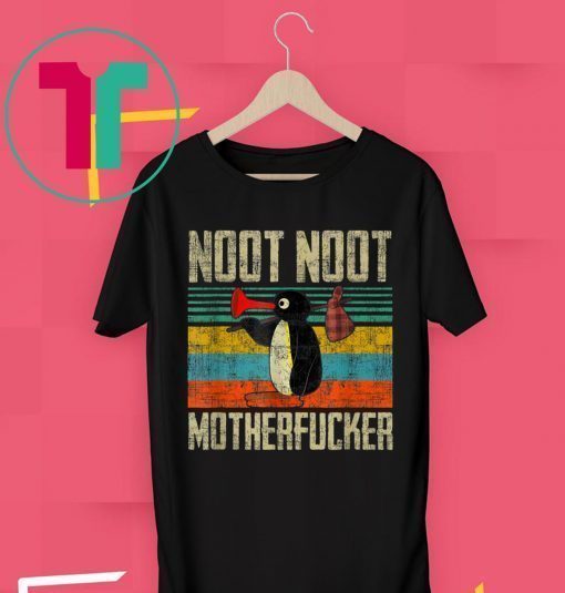 Noot Noot Motherfuckers Vintage Retro Sunset T-Shirt