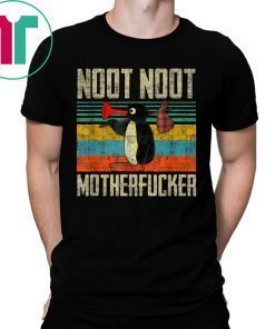 Noot Noot Motherfuckers Vintage Retro Sunset T-Shirt