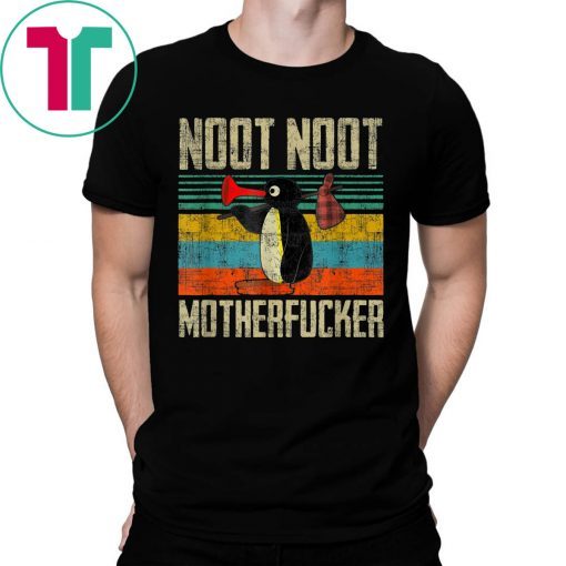 Noot Noot Motherfuckers Vintage Retro Sunset T-Shirt