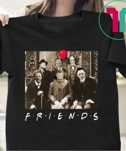 Psychodynamics Horror Characters Friends 2019 T-Shirt