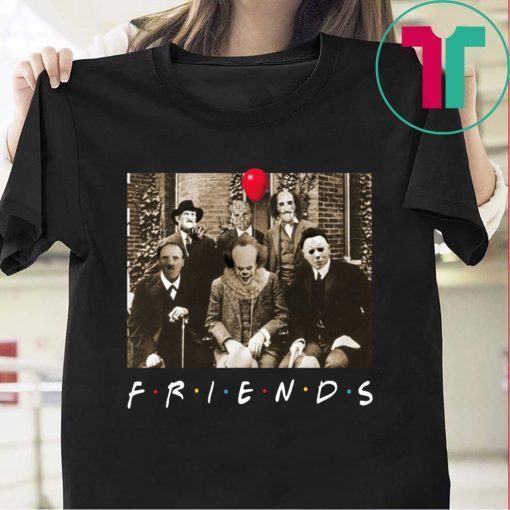Psychodynamics Horror Characters Friends 2019 T-Shirt