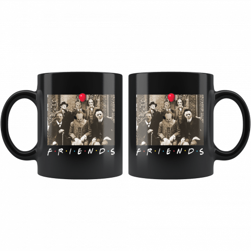 Psychodynamics Horror Movie Characters Friends Mug