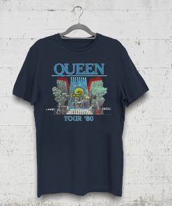 Queen Official Tour 80 T-Shirt for Mens Womens Kids Tee