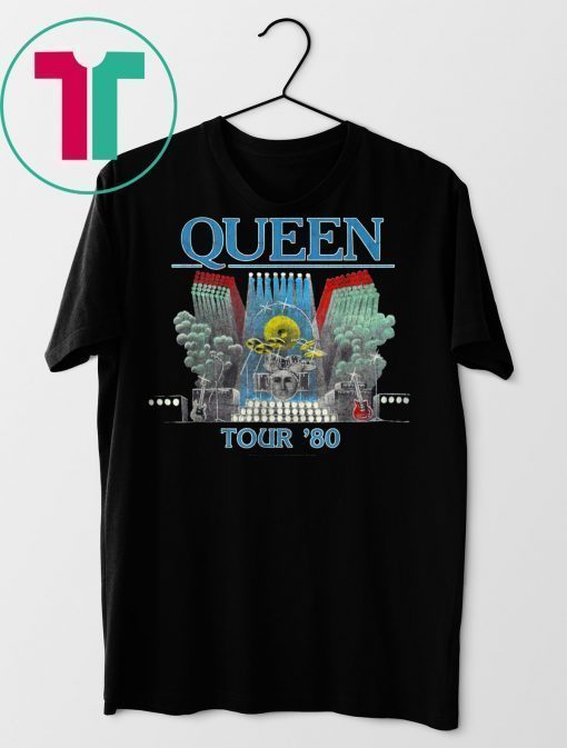 Queen Official Tour 80 T-Shirt for Mens Womens Kids Tee