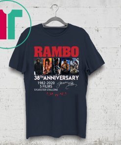 Rambo 38th Anniversary Shirt