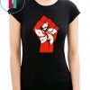 Resist Fist with Hong Kong Flag T-Shirt for Mens Womens Kids