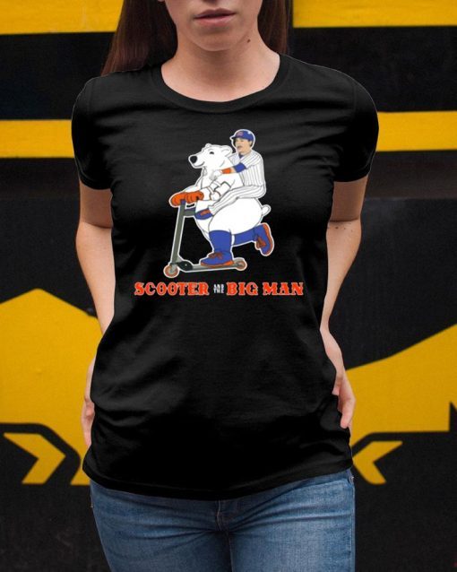 SCOOTER AND THE BIG MAN TEE SHIRT