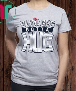 Savages Gotta Hug by Cameron Maybin and Bronx Pinstripes T-Shirt