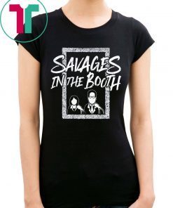 Savages In The Booth Football T-Shirt