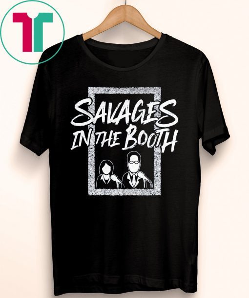 Savages In The Booth Football T-Shirt