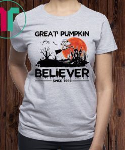 Snoopy Great Pumpkin Believer Since 1966 Shirt