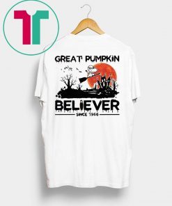 Snoopy Great Pumpkin Believer Since 1966 Shirt