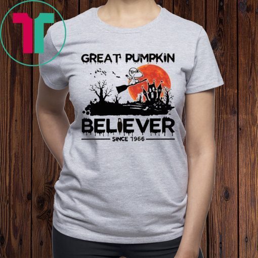 Snoopy Great Pumpkin Believer Since 1966 Shirt