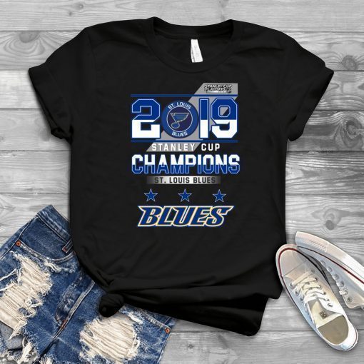 St Louis Blues 2019 Stanley Cup Champions T-Shirt