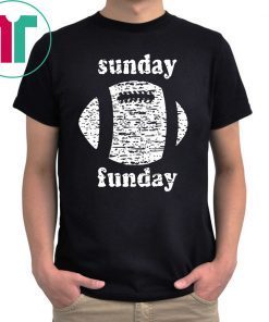 Sunday funday football shirt