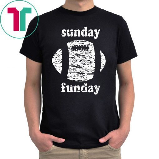 Sunday funday football shirt