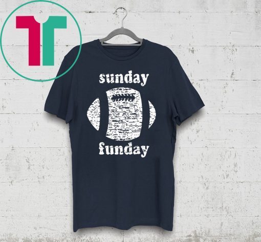 Sunday funday football shirt