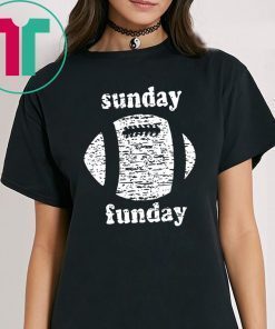 Sunday funday football shirt