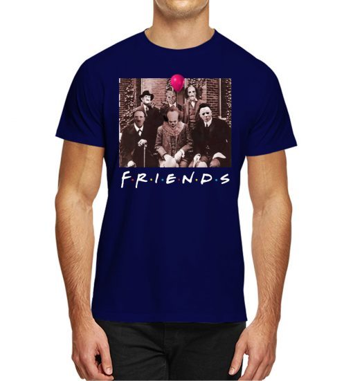Team Psychodynamics Horror Characters Friends 2019 T-Shirt