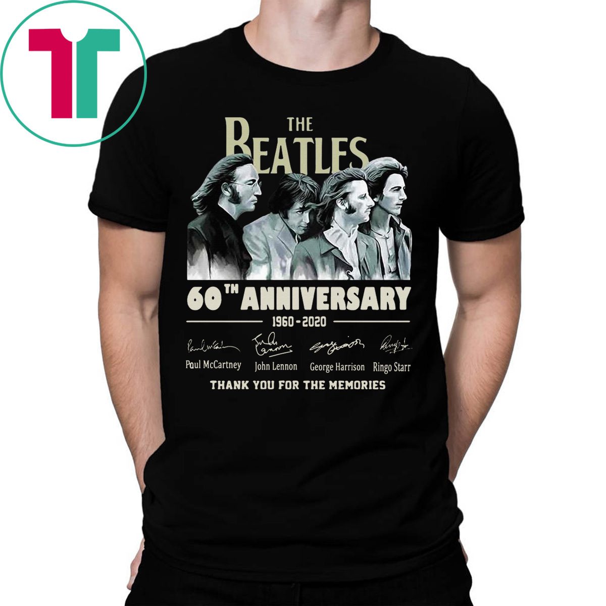 beatles anniversary shirt