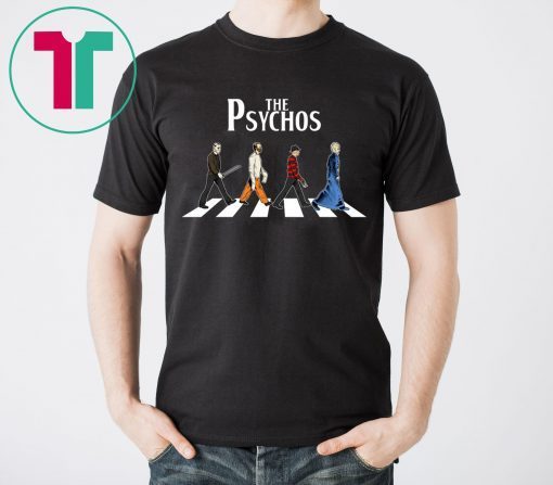 The Psychos Psychodynamics Horror Characters Shirt