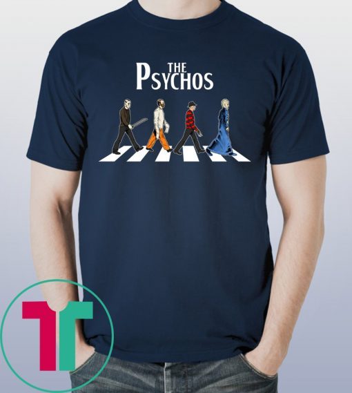 The Psychos Psychodynamics Horror Characters Shirt